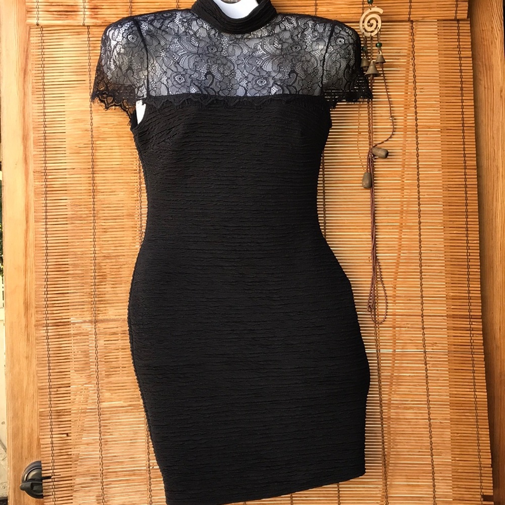 Foreign Exchange black lace cocktail sexy chic